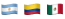 países aceptados para la modalidad de pago AIC, Argentina, Colombia y México